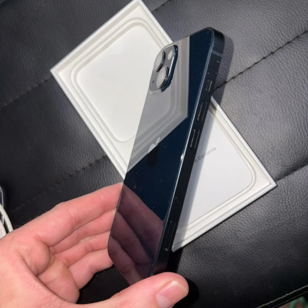 Apple Smartphone in Sleek Gray